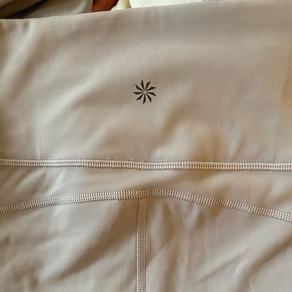 Athleta Ranier Fleece Lined Leggings Full Length sz. L